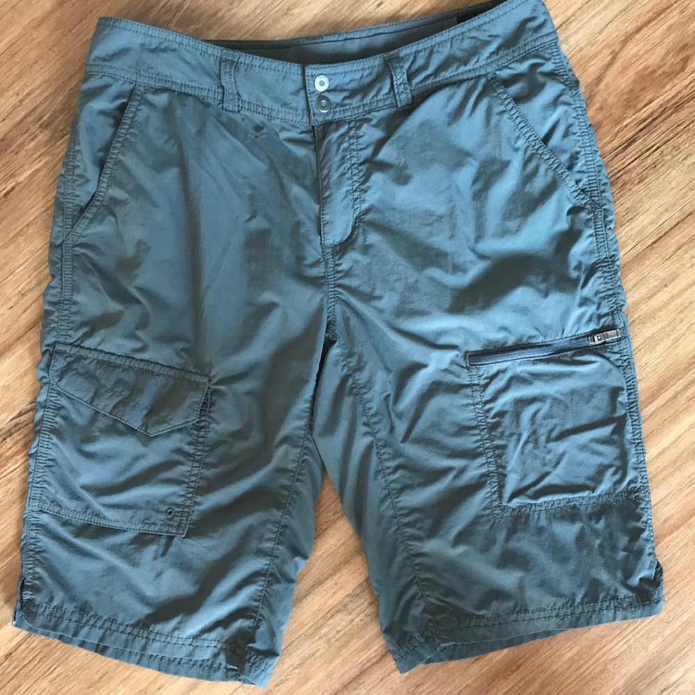 Columbia Women’s quick dry hiking shorts.